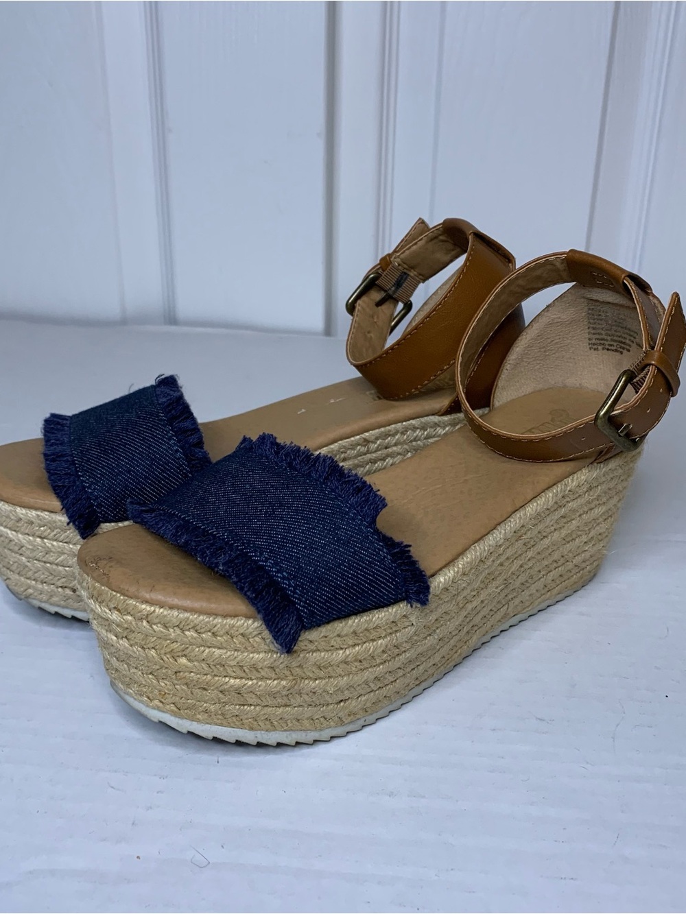 Brash Tessa Espadrille Platform Sandals